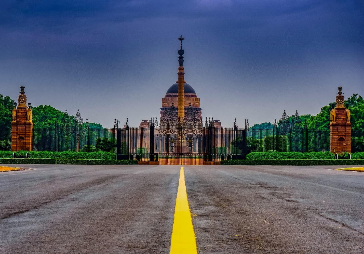 Rashtrapati Bhawan — view 1